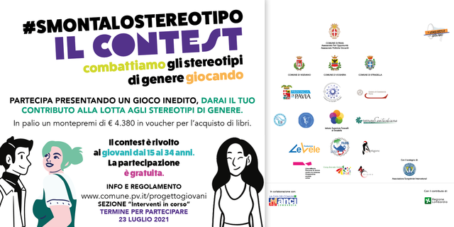 #SMONTALOSTEREOTIPO - Il CONTEST rivolto ai/alle giovani 15-34 anni della provincia di Pavia